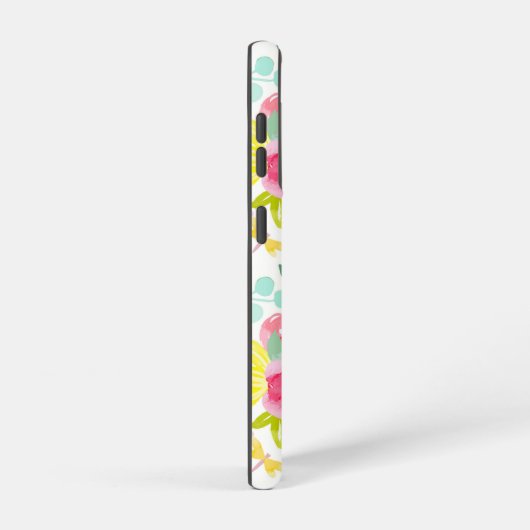 Helles, farbiges Muster Samsung Galaxy Hülle (Rechte Seite)