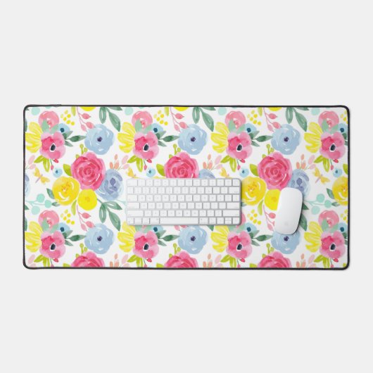 Helles, farbiges Muster Schreibtischunterlage (Tastatur & Maus)