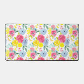 Helles, farbiges Muster Schreibtischunterlage (Vorderseite)