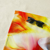 Helles farbiges Muster Strandtuch (Beispiel)