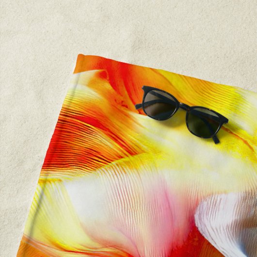 Helles farbiges Muster Strandtuch (Beispiel)