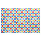 Helles, farbiges Puzzlespiecmuster Stoff (Fat Quarter (45,7 x 55,9 cm))