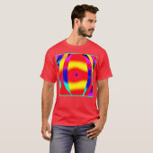 Helles, farbiges und feines Design T-Shirt (Vorne ganz)