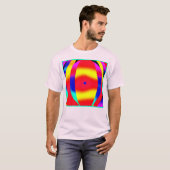Helles, farbiges und feines Design T-Shirt (Vorne ganz)