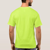 Helles, farbiges und feines Design T-Shirt (Rückseite)