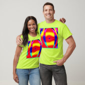 Helles, farbiges und feines Design T-Shirt (Unisex)