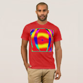 Helles, farbiges und feines Design T-Shirt (Vorne ganz)