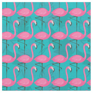 Helles Flamingo-Muster Stoff