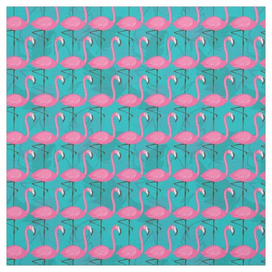 Helles Flamingo-Muster Stoff (Muster)
