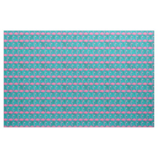 Helles Flamingo-Muster Stoff (Fat Quarter (45,7 x 55,9 cm))