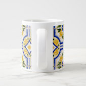 Helles Fliesenmuster, Portugal Jumbo-Tasse (Rückseite)