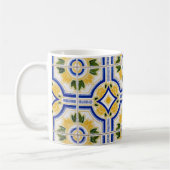 Helles Fliesenmuster, Portugal Kaffeetasse (Links)
