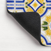 Helles Fliesenmuster, Portugal Mousepad (Ecke)