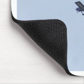 Helles Flugzeug der Packwagen-RV-7 Mousepad (Ecke)