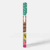 Helles Foto für Blüten und Punkte Case-Mate iPhone Hülle (Rückseite / Rechts)