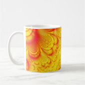 Helles Fraktal Kunst und Kultur Kaffeetasse (Links)