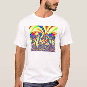Helles Fraktal T-Shirt