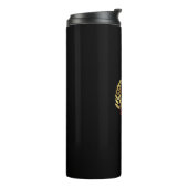 Helles Fußball-Logo Personalisiertes Design Thermosbecher (Nach links gedreht)