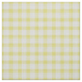 Helles Gelb kariert Gingham Stoff (Muster)