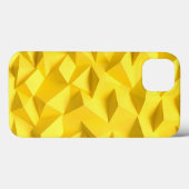 Helles gelbes iPhone-Case, abstrakt und schützend Case-Mate iPhone Hülle (Rückseite (Horizontal))