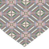 Helles geometrisches Design Kurzer Tischläufer (Ecke)