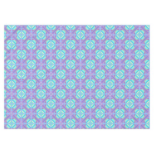 Helles geometrisches Design Tischdecke (Vorderseite (Horizontal))