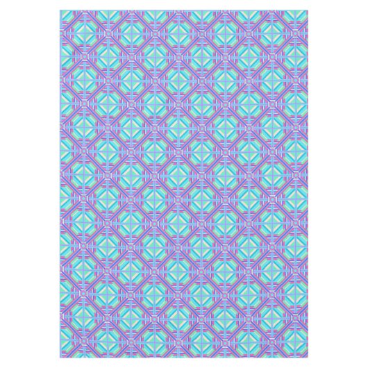 Helles geometrisches Design Tischdecke (Vorderseite)