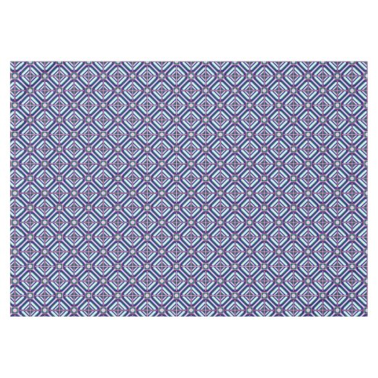Helles geometrisches Design Tischdecke (Vorderseite (Horizontal))