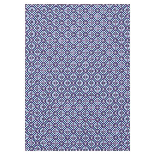 Helles geometrisches Design Tischdecke (Vorderseite)