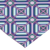 Helles geometrisches Design Tischdecke (Schrägansicht)