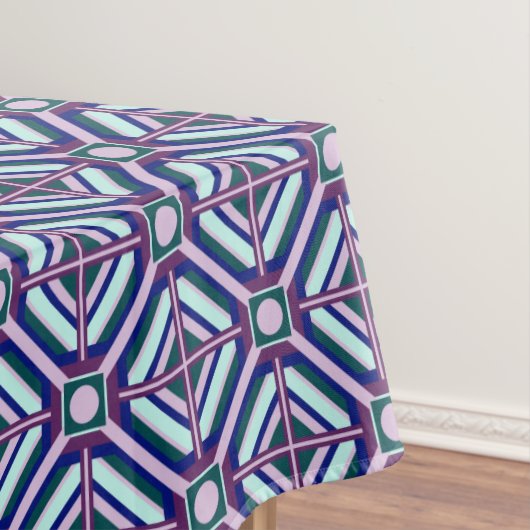 Helles geometrisches Design Tischdecke (Beispiel)