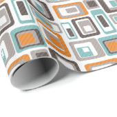 Helles geometrisches Muster. Geschenkpapier (Rolleneckpunkt)