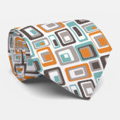 Helles geometrisches Muster. Krawatte (Gerollt)