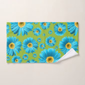 Helles Gerbera-Gänseblümchen-Muster Badhandtuch Set (Handtuch)
