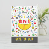 Helles Geschlechts-neutrales Einladung (Stehend Vorderseite)