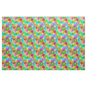 Helles glückliches Blumen-Gewebe Stoff (Fat Quarter (45,7 x 55,9 cm))