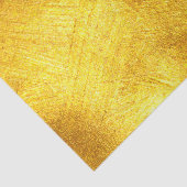 Helles Gold Paint Strikes Tissue Paper Seidenpapier (Ausschnitt)