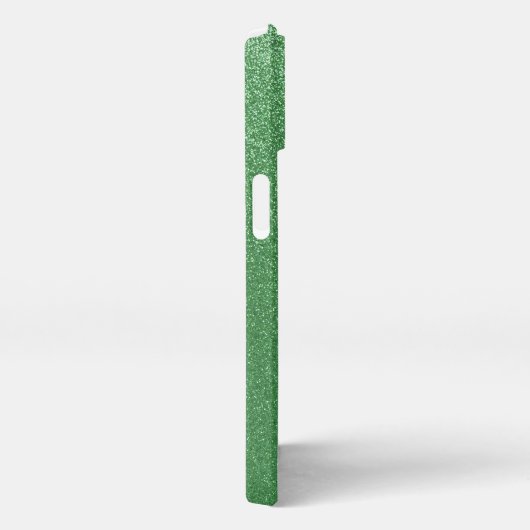 Helles Green Glitzer iPhone Case iPhone Hülle (Rechte Seite)
