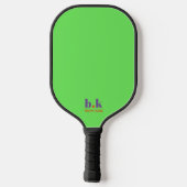 Helles Green Pickleball Paddle (Rückseite)