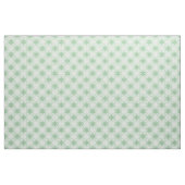 Helles Green und Winter White Snowflake Muster Stoff (Fat Quarter (45,7 x 55,9 cm))
