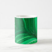 Helles grünes Malachit-Mineral Kaffeetasse (Mittel)