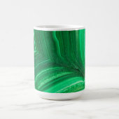 Helles grünes Malachit-Mineral Kaffeetasse (Mittel)