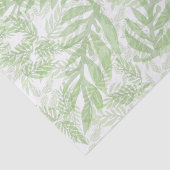 Helles Grünmuster Seidenpapier (Ausschnitt)