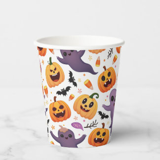 Helles Halloween Paper Cups - Festive Party Cups! Pappbecher