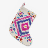 Helles, handGezeichnet Tribal Design Element. Kleiner Weihnachtsstrumpf (Vorderansicht (hängend))