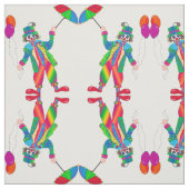 Helles Happy Clown Stoff (Muster)