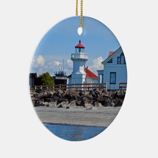 Helles Haus Keramikornament (Rechts)