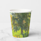 Helles Herbst-Aquarell-Papierbecher Pappbecher (Rückseite)