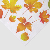 Helles Herbst-Blätter Seidenpapier (Ausschnitt)