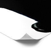 Helles Herz Poster (Ecke)